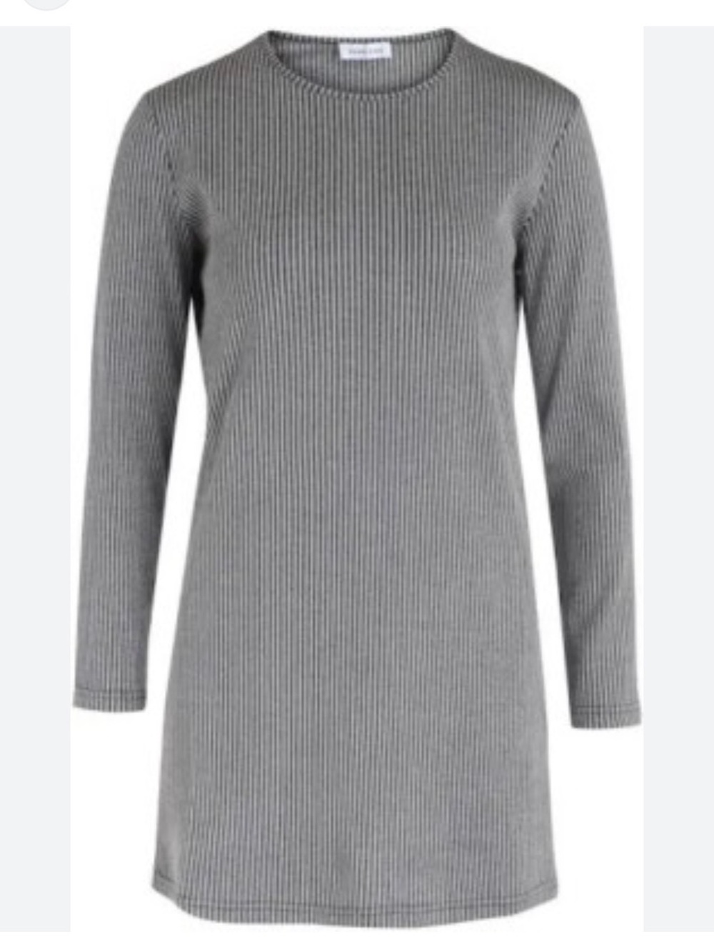 ANINE BING Moss Dress in Black And Grey - Picture 3 of 10